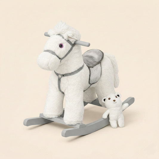 Casper the Silver-Cloud Pony