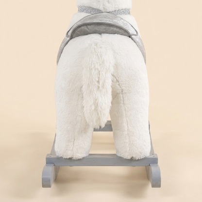 Casper the Silver-Cloud Pony